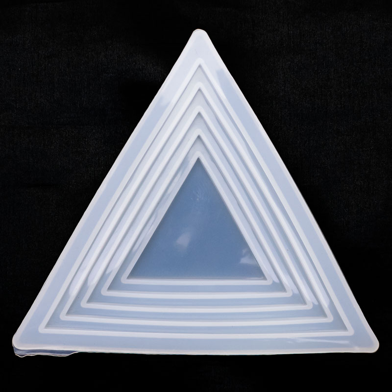 Molde de silicona plato triangular 160*160mm