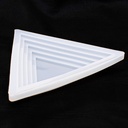 Molde de silicona plato triangular 160*160mm