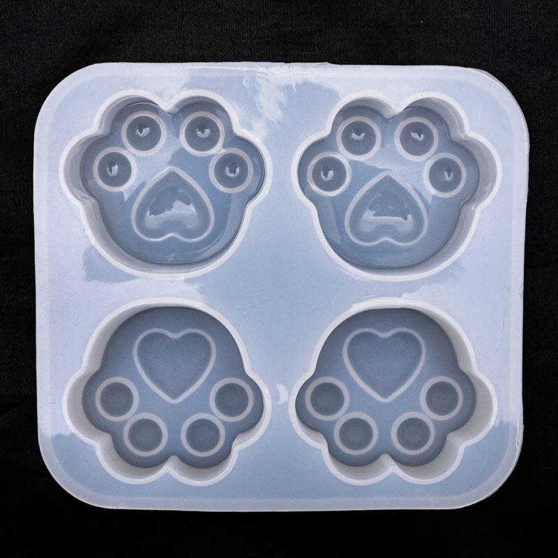 Molde de silicona pata de gato 160*145mm