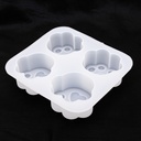 Molde de silicona pata de gato 160*145mm