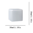 Molde de silicona cubo 3cm esquina redondeado