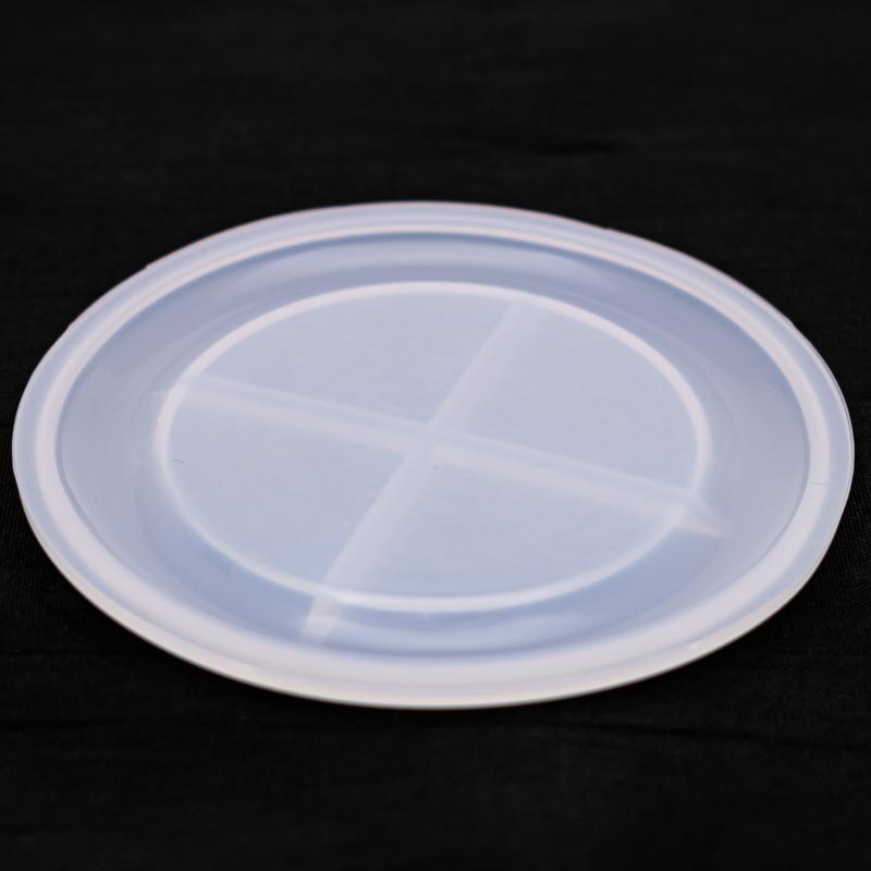 Molde de silicona posavasos 85mm borde redondeado