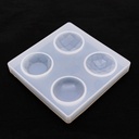 Molde de silicona dije 4 divisiones 95*95mm