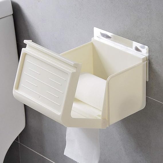 Porta papel con adhesivo