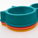 Plato para mascota 2 divisiones