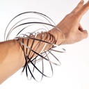 Pulsera metal antiestres magic