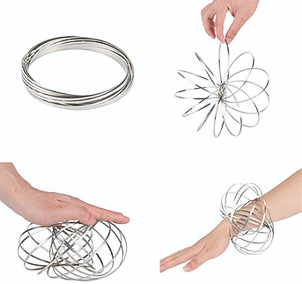 Pulsera metal antiestres magic
