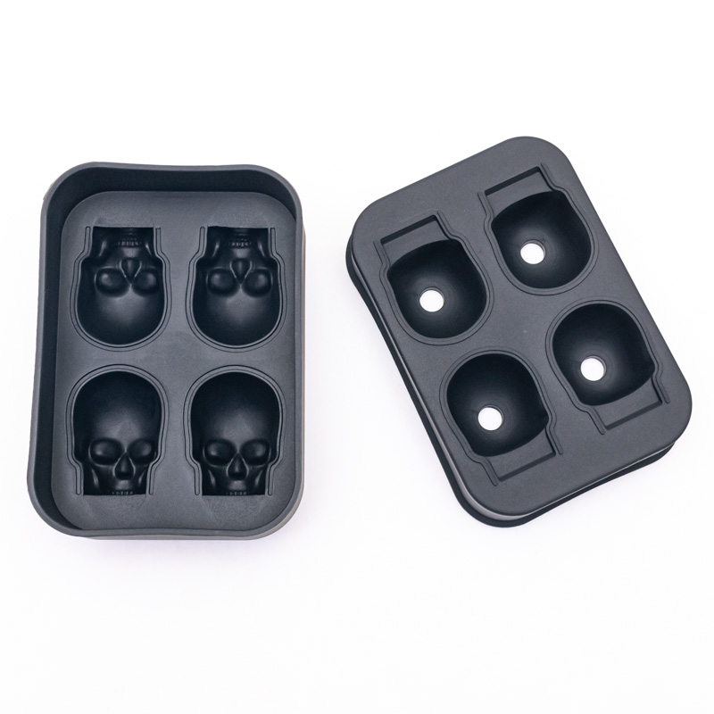 Molde de silicona para hielo calavera 11.6*8.5cm