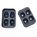 Molde de silicona para hielo calavera 11.6*8.5cm