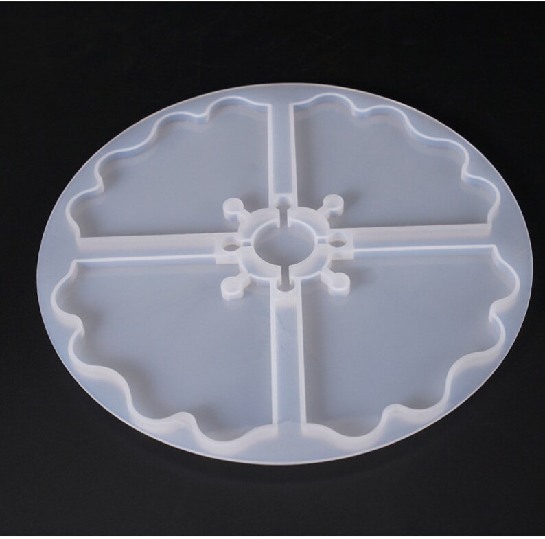 Molde de silicona individuales geométricos 22.5cm