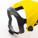 Careta protector pvc transparente