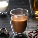 VASO VIDRIO DOBLE CRISTAL 350ML