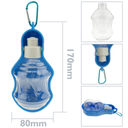 Termo plastico para mascota 250ml
