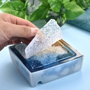 Molde de silicona cenicero con diseño 11*3.3cm cuadrado