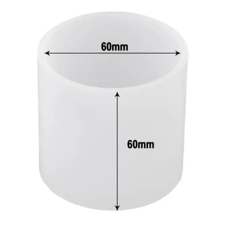 Molde de silicona cilindrica 60*60mm
