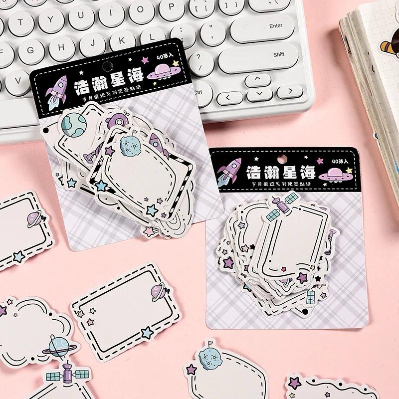 Sticker anotador 40pc