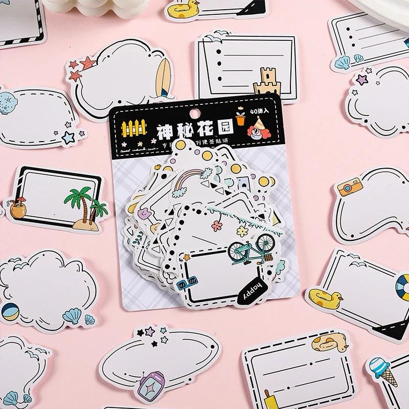 Sticker anotador 40pc