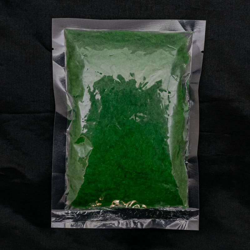 Polvo de hierba estática verde claro 30g