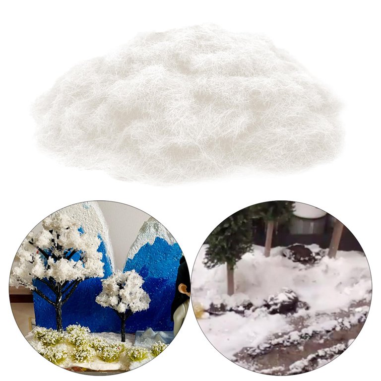 Polvo de hierba estática blanca 30g