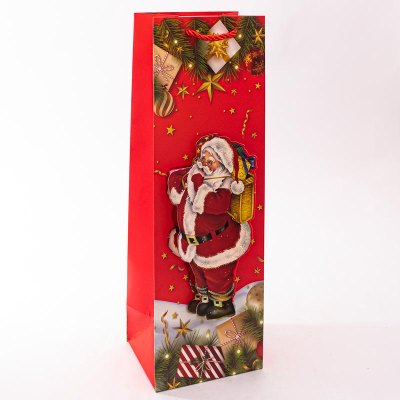 Bolsa para vino navideño 36*11.8cm
