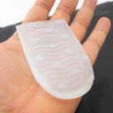 Plantilla de silicona adhesiva para talón 1 ud