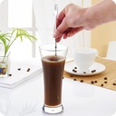 Cuchara de coctel 2 en 1 32cm