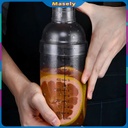 Coctelera de plástico para tragos 700ml