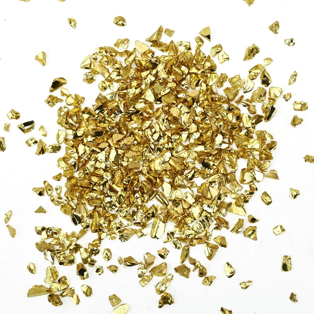 Piedra creativo 1-2mm 20g dorado