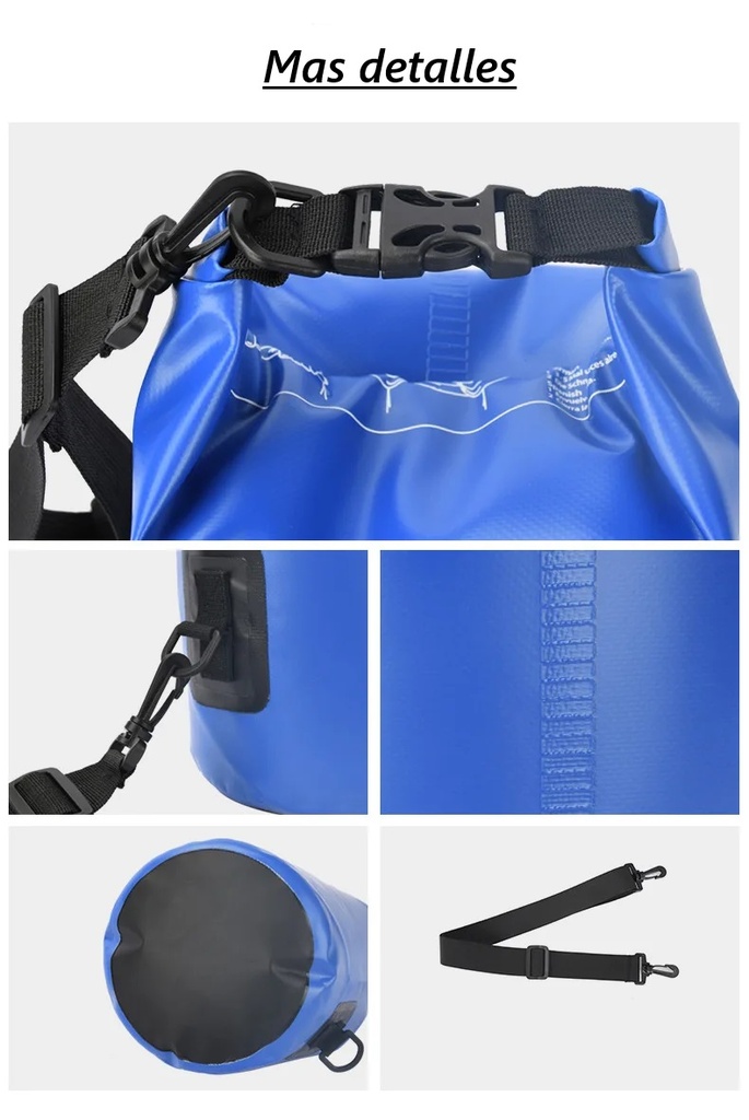 Bolsa seca impermeable 10l 56*30cm