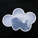 Molde de silicona forma nube 19*14*1.2cm