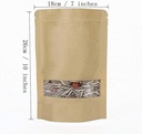 Bolsa de papel kraft 18*28cm 30 piezas