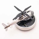 Fragancia solar para auto diseño Helicoptero