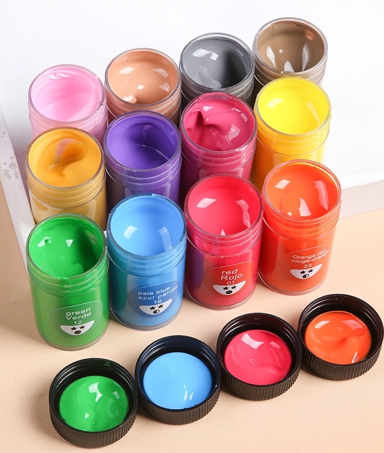 Pintura acrilica 25ml 24pc 6 pinceles GIORGIONE