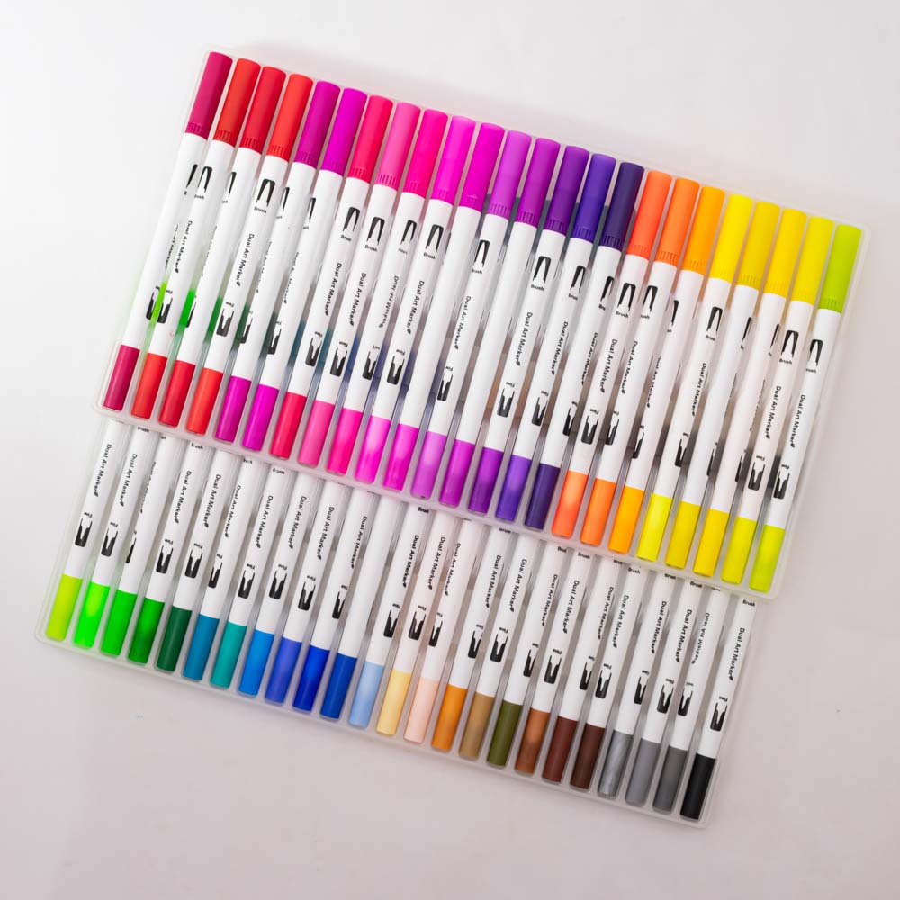 Pincel brush doble punta 48pc GIORGIONE