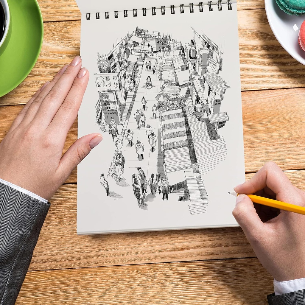 Papel para dibujo premiun A4 30 hojas