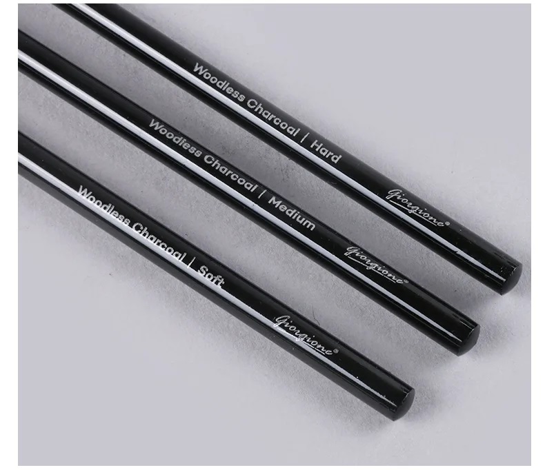Set de lápiz carbonizado 3 piezas
