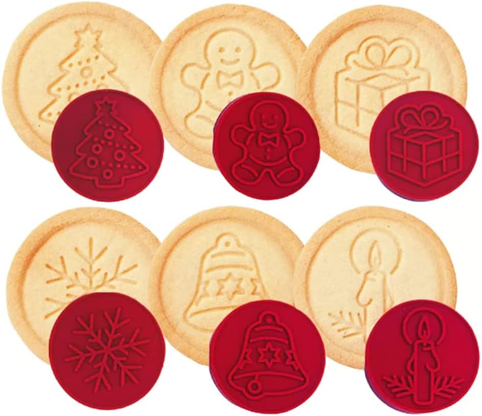 Sellador de galleta diseño navidad 7 piezas