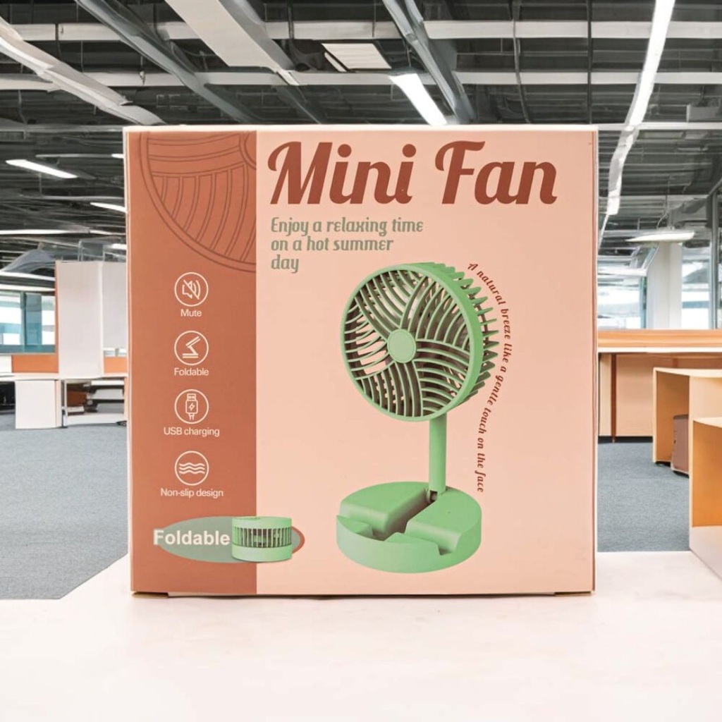 Ventilador portatil de mesa a USB