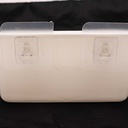 Porta cepillo de plastico