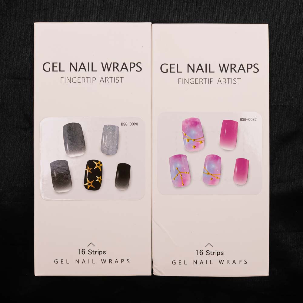Sticker en gel para secado UV 16PC