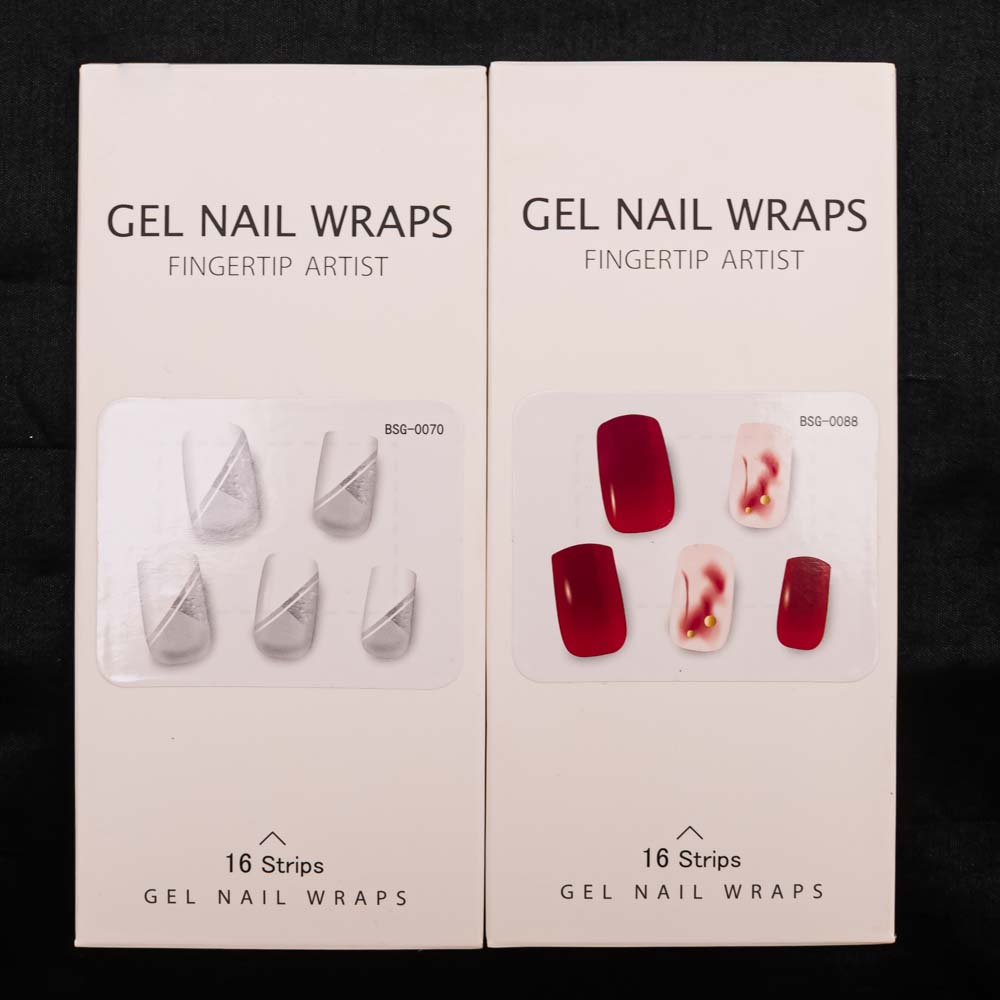 Sticker en gel para secado UV 16PC