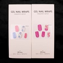 Sticker en gel para secado UV 20pc