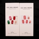 Sticker en gel para secado UV 20pc