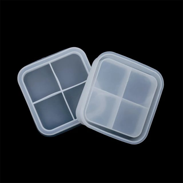 Molde de silicona bandeja cuadrada 130mm