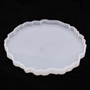 Molde de silicona posa vaso borde irregular 130mm