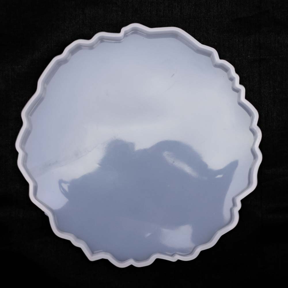 Molde de silicona posa vaso borde irregular 130mm