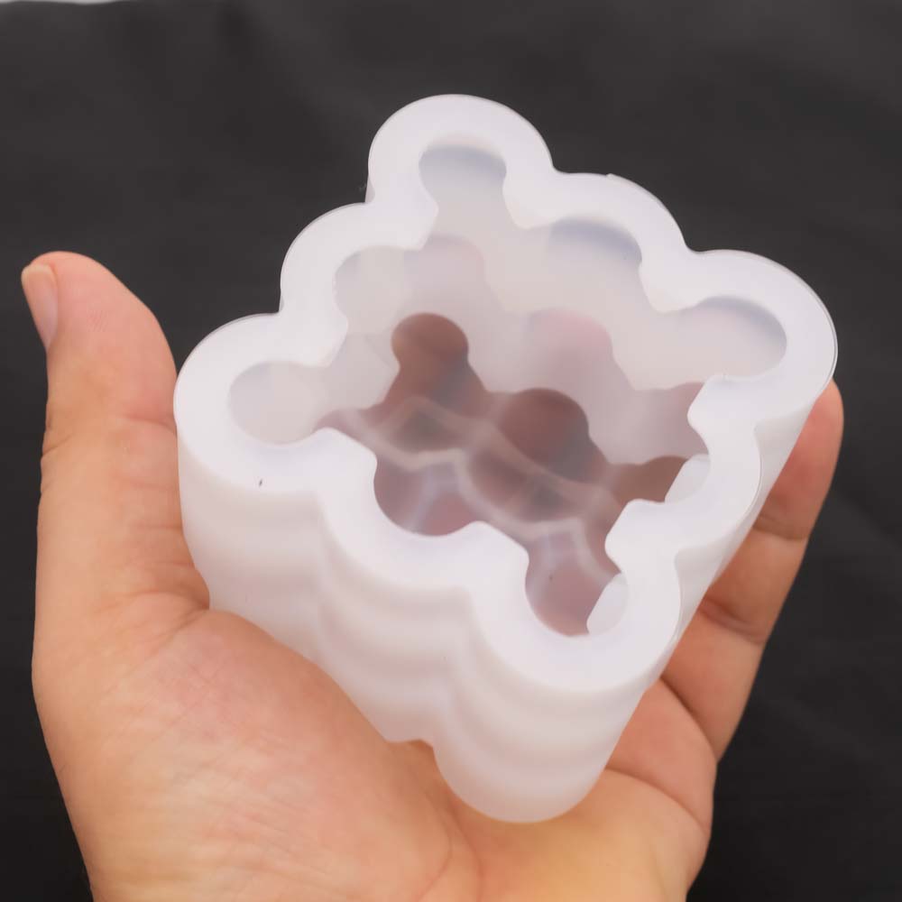 Molde de silicona cubo 65mm