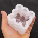 Molde de silicona cubo 65mm