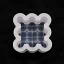 Molde de silicona cubo 65mm