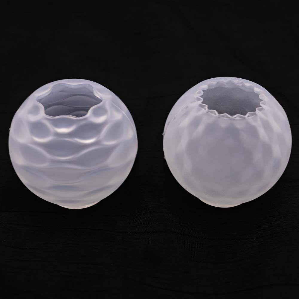 Molde de silicona esfera 5*5.5cm 2pc